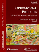 Ceremonial Prelude Concert Band sheet music cover